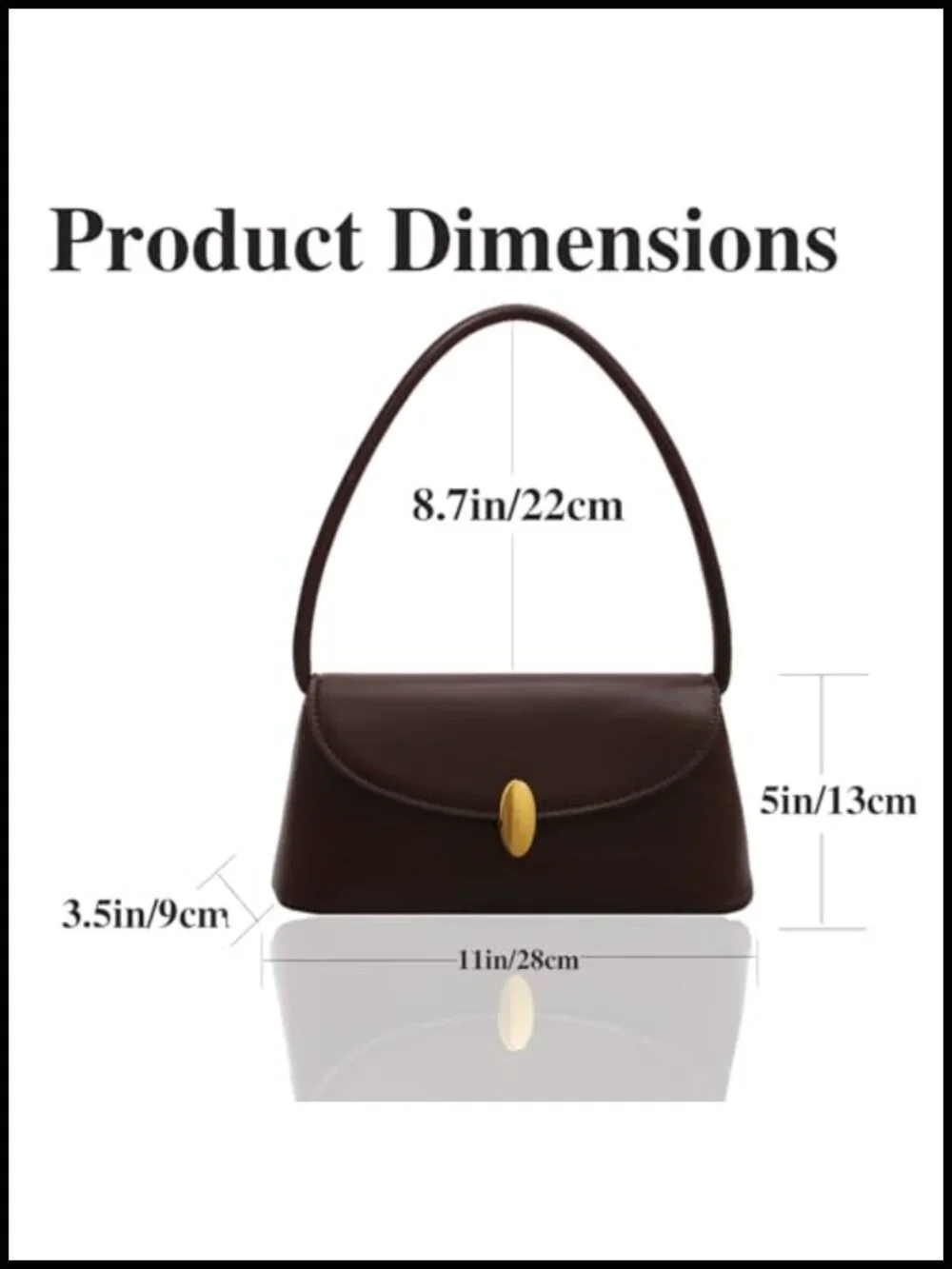 PU Leather Hobo Crossbody Bag with Multiple Pockets Small Tote Handbag